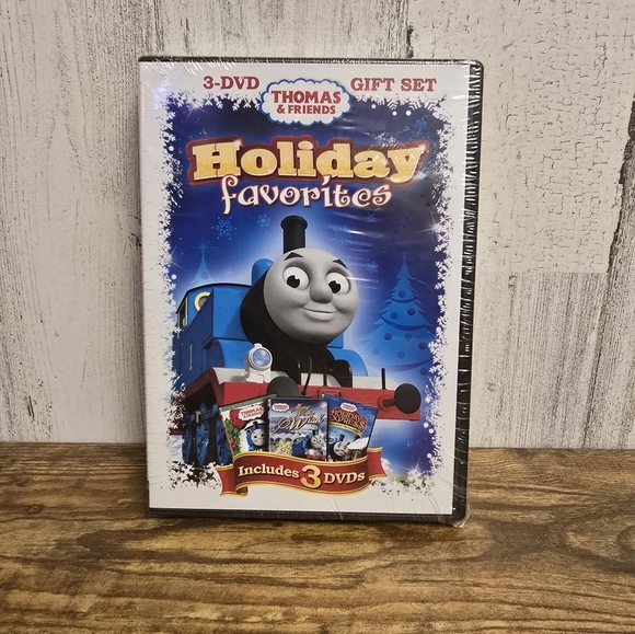 3/$15 New Thomas & Friends Holiday Favorites 3-DVD Gift Set - Picture 1 of 5
